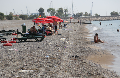 Plajda 'plastik' tepkisi