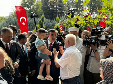 Ankara'da 15 Temmuz şehitleri için şehitlikte tören