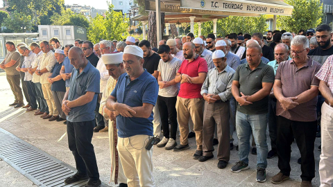 Haniye için Tekirdağ'da gıyabi cenaze namazı kılındı