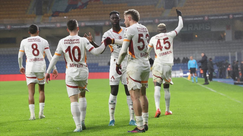 Galatasaray, deplasmanda RAMS Başakşehir'i 2-1 yendi