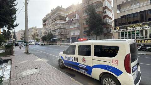 Şanlıurfa’da 5 katlı bina, kolonlarından sesler geldiği ihbarı üzerine boşaltıldı